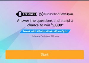 (Answers Added)Amazon Subscribe & Save Quiz Answers