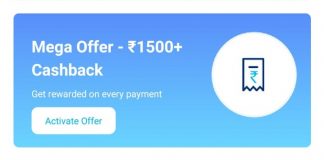 PayTM Cashback Loot - Get Free Rs.1500 Cashback Easily for All Users