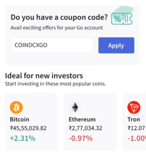 CoinDCX New Coupon Code Today