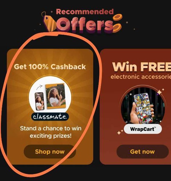 FamPay Classmate Offer : Get 25% Off + 100% Cashback