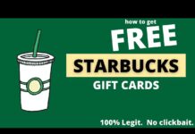 Starbucks Gift Card Code: Starbucks FREE Gift Card Codes & Pin10th January 2024